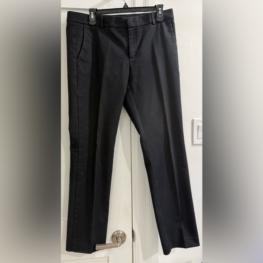 Banana Republic black slim straight fit dress pants